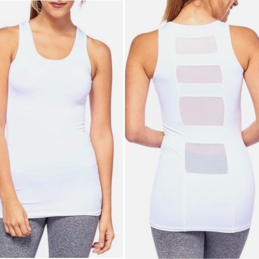 Badgley Mischka Sport Ladies Top White Size Women’s Small